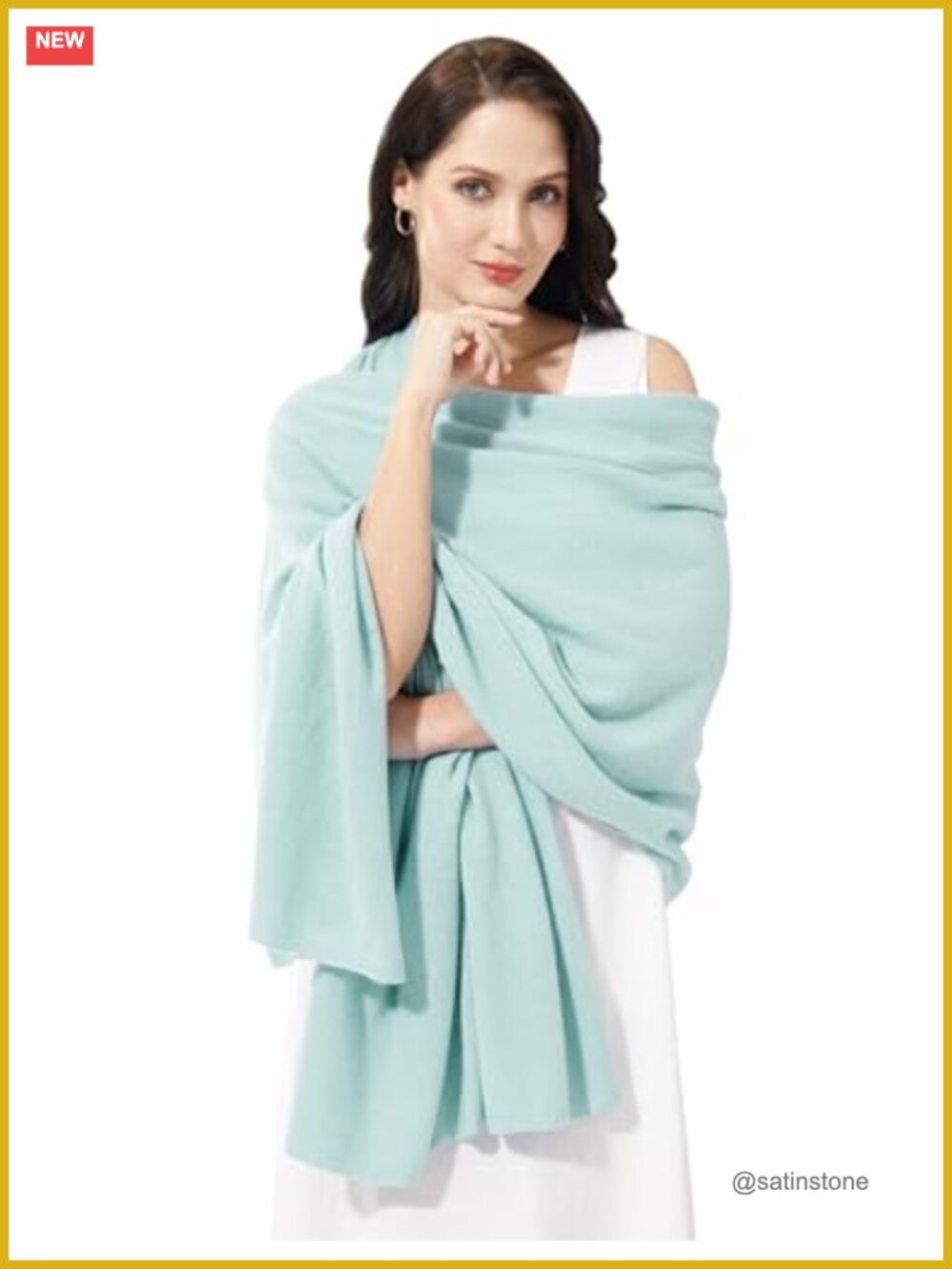 Cashmere Blend Wrap Pashmina Shawl Stole Extra Large Travel